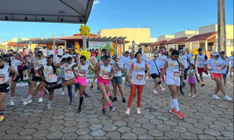 Corrida de rua marca projeto 