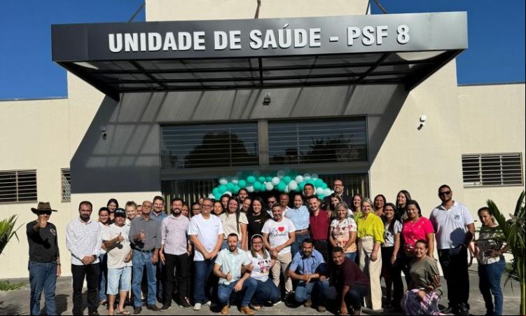 Prefeito Padre Weber entrega reforma de unidade de saúde